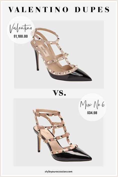 replica valentino shoes mens|valentino rockstud heels dupes.